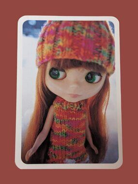10/$25 Vintage 2004 Hello Blythe! Fashion Doll Blank Photo Postcard